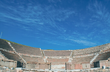 Ancient city asklepion ruins