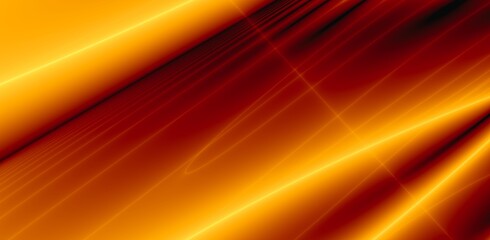 Fototapeta premium Red fire background. Fractal background futuristic design illustration