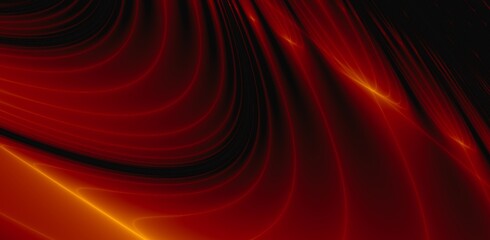 Red fire background. Fractal background futuristic design illustration