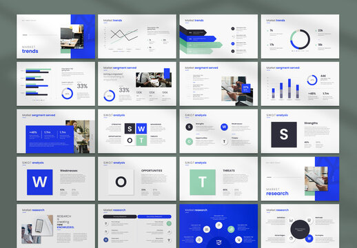 Infographic Marketing Plan Presentation Layout