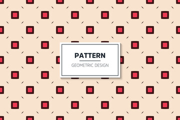 Seamless geometric pattern with colorful elements art