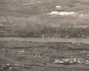 New York City From Plane