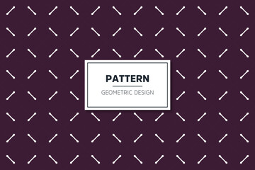 Seamless pattern with geometric colorful art elements