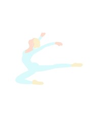 ballet dancer in action