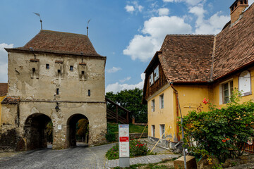Fototapeta na wymiar The historic city of Sighisoara in Transilvania Romania 