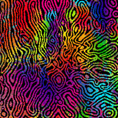 Bright abstract image in a modern style.