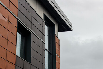 part of the modern Heywood building, greater Manchester, UK