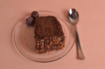 foto de pastel de chocolate