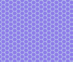 Abstract Very Peri hexagonal pattern. Honeycomb style geometric background. Color of the year 2022. 17-3938.