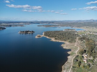 Obraz premium Castelo Branco Portugal Dam
