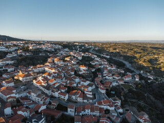 Fototapeta premium Idanha-a-Nova Portugal Aerial