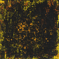 Yellow grunge background. Abstract texture