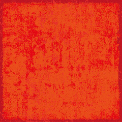 Grunge background is red. Vintage abstract texture. Multicolor modern style scratched pattern
