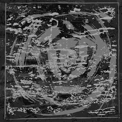 Grunge texture of gray color