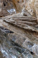 quartz beautiful mountain semi-precious stone on display