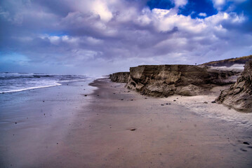 Langeoog Ostsee Insel Sturm