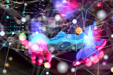 Futuristic wave, Futuristic data stream