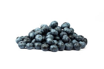 Blueberry. Ripe blueberry on white isolated background.