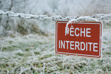 Fototapeta premium étang de la Béchère