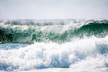 Waves on the east coast of Australia