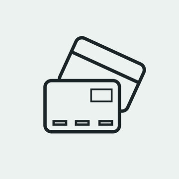 ATM vector icon illustration sign