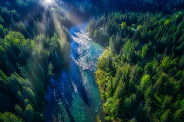 Priest River Sunrise © Dan