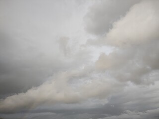 Fototapeta na wymiar Clouds in a thunderstorm