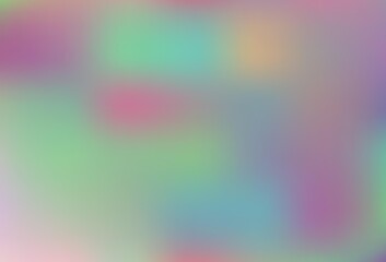 Light Silver, Gray vector blurred bright template.