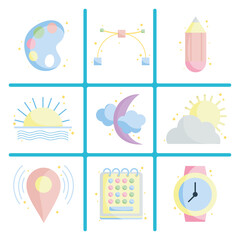 design elements icons