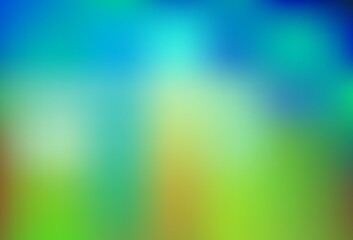 Fototapeta na wymiar Light Blue, Green vector abstract bright template.