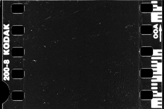 film strip from a Kodak gold, perfekt background, with scale and holes on the sides 