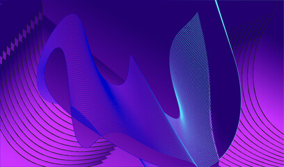 Abstract background with lines