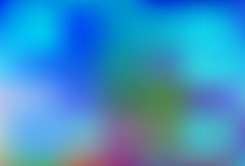 Light BLUE vector blurred background.