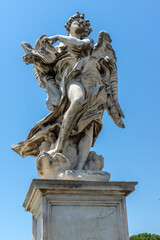 Castle st. Angelo in city of Rome, Italy