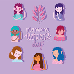 international womens day card