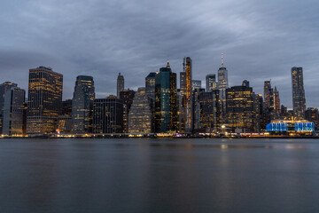 Naklejka premium New York Manhattan