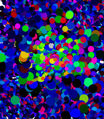 rainbow confetti celebration 1