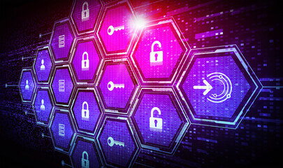 Identity and Access Management Technologies Concept - IAM and IdAM - Conceptual Illustration