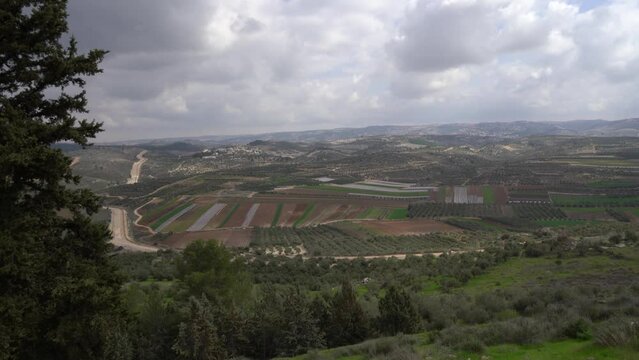 Biblical view of Judea and Samaria, Jewish and Arab localities