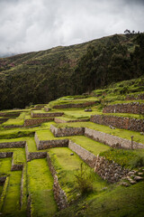 Fototapeta na wymiar Landscape views in Chinchero Peru. 
