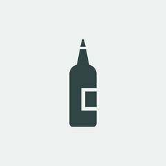 Alcohol vector icon illustration sign