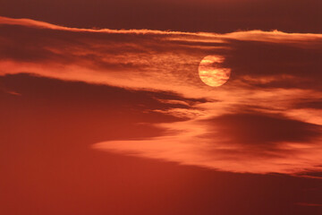 Sun and clouds