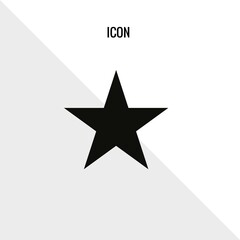 Star vector icon illustration sign