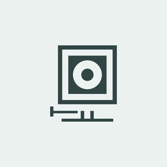 Gopro vector icon illustration sign