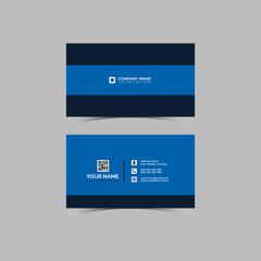 New Creative Corporate Business Card, Colorful Business Card Vector Template