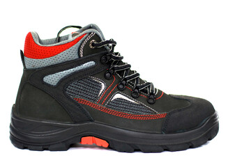 Cool brown high boots for daily activities and protect the feet. Workers also wear these shoes as foot protection while working to protect their feet from work accidents.      