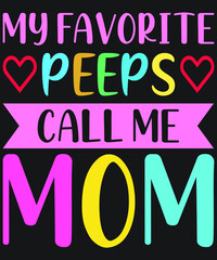 Mom Life T-shirt Design 