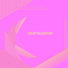 Pink geometric background. Vector illustration. 