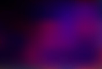 Dark Purple vector blurred and colored background.