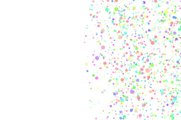 Light multicolor background, colorful vector texture with circles. Splash effect banner. Abstract illustration with blurred drops of rain. Pattern for web page, banner,poster, card. Copy space